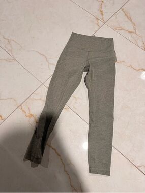 Lululemon Grey/Green Align Leggings